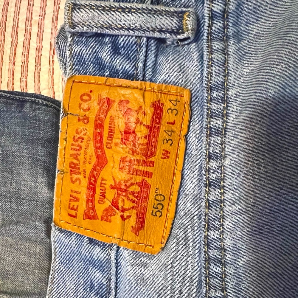 9 pair of pants Levi Strauss & Co. Classic Blue Jeans 34 x 34 & 1 pair 36 x 36